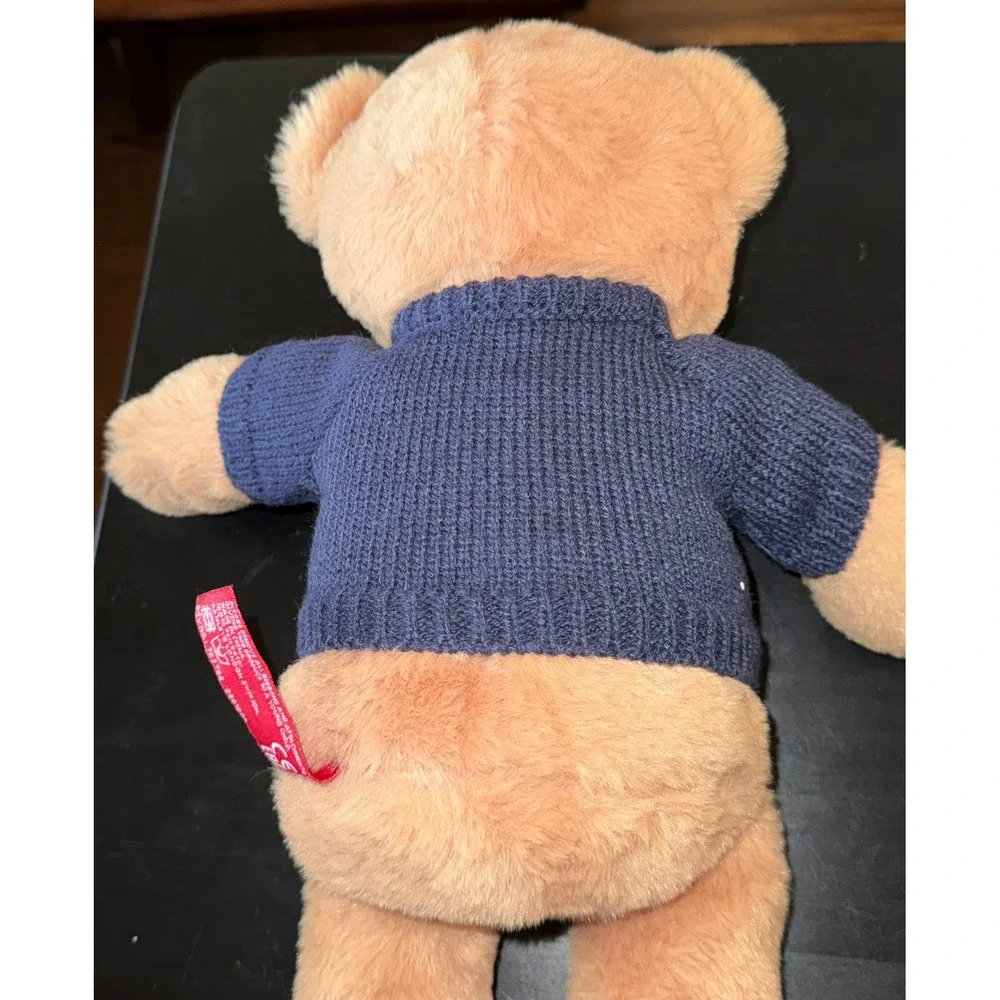 Hamleys London Teddy Bear Union Jack Sweater Plush Animal‎ Toy Kids NWT